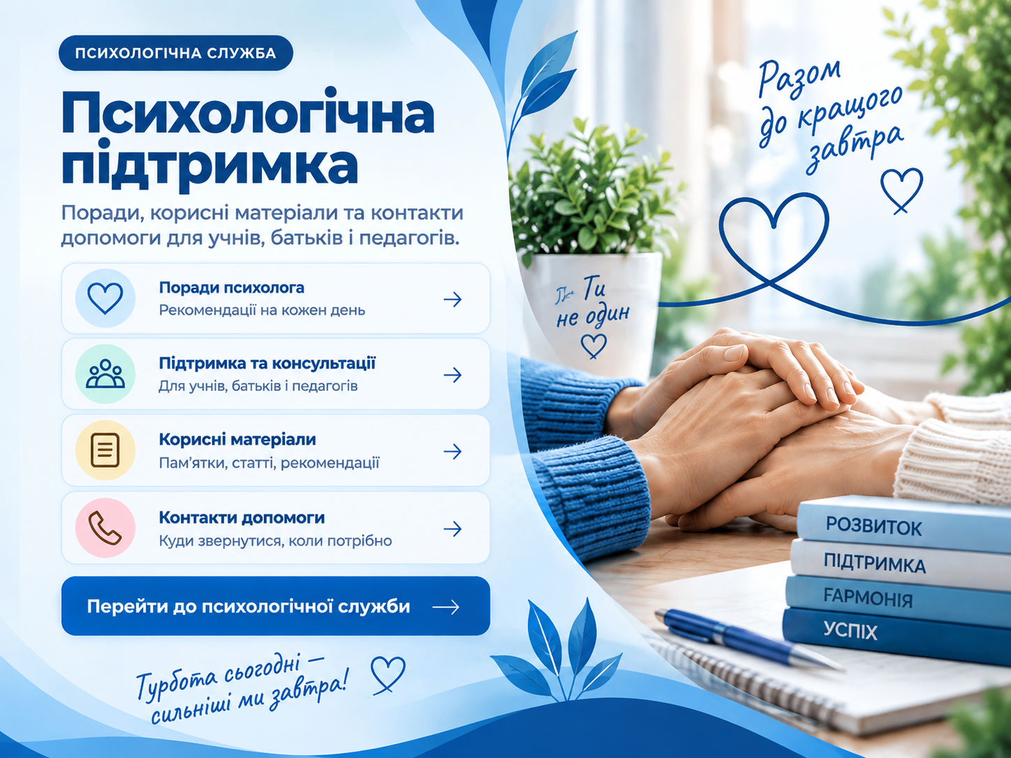 Психологічна підтримка