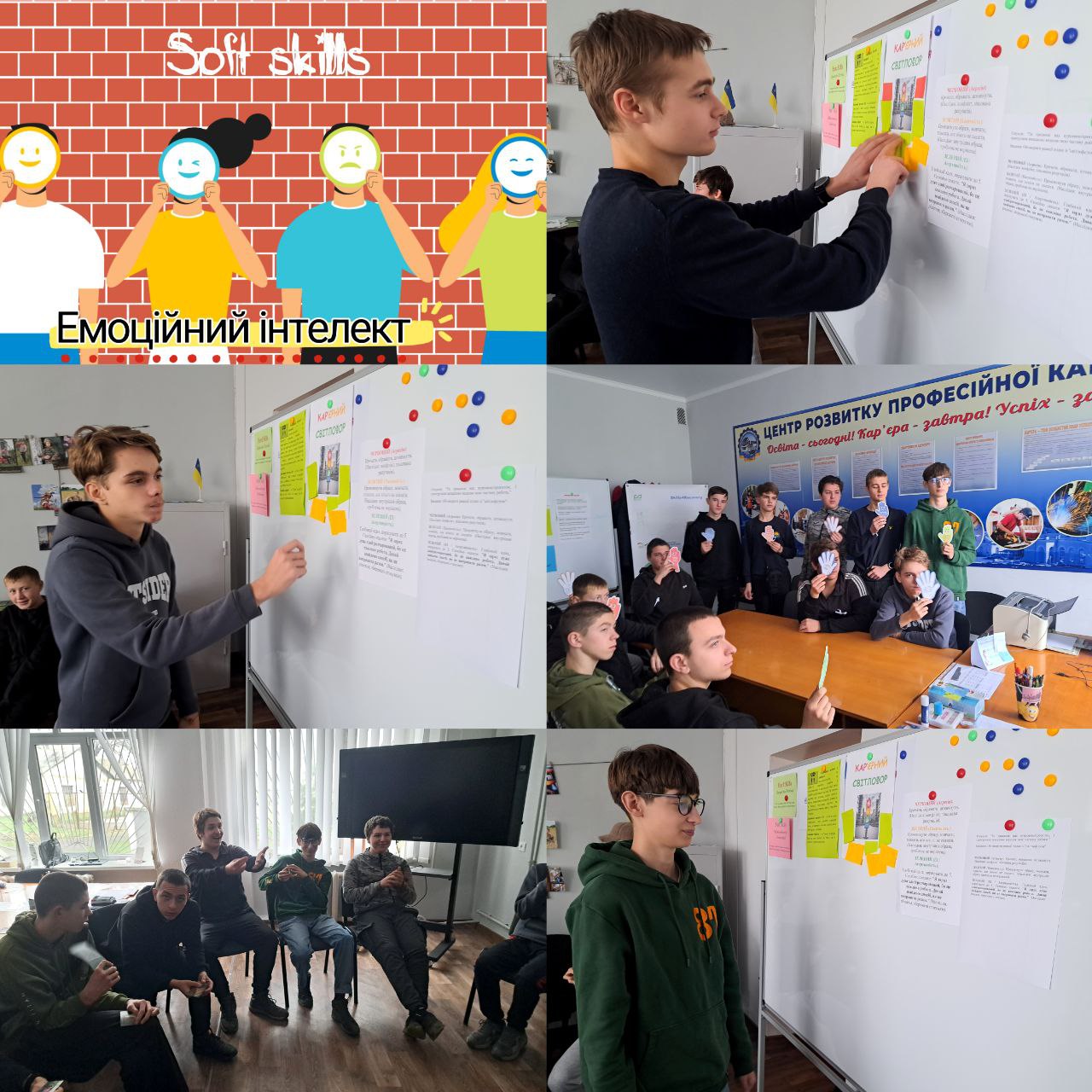 ЕМОЦІЙНИЙ  ІНТЕЛЕКТ РОЗВИВАЙ -  ПРОФЕСІЙНОЇ МЕТИ ДОСЯГАЙ!