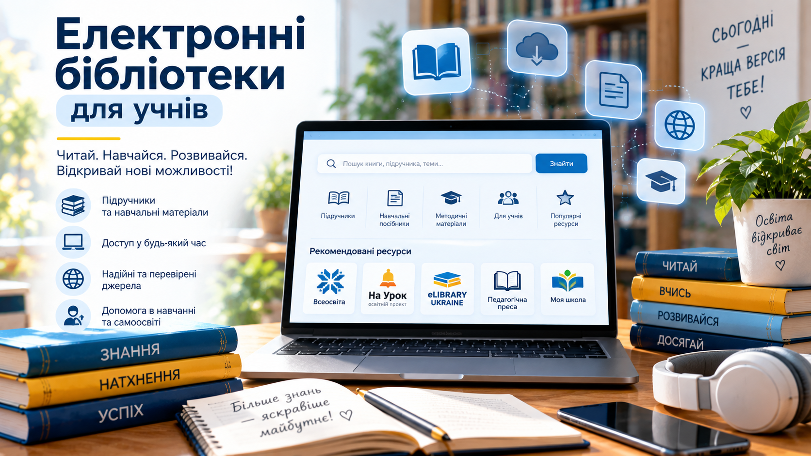 Електронні бібліотеки для учнів